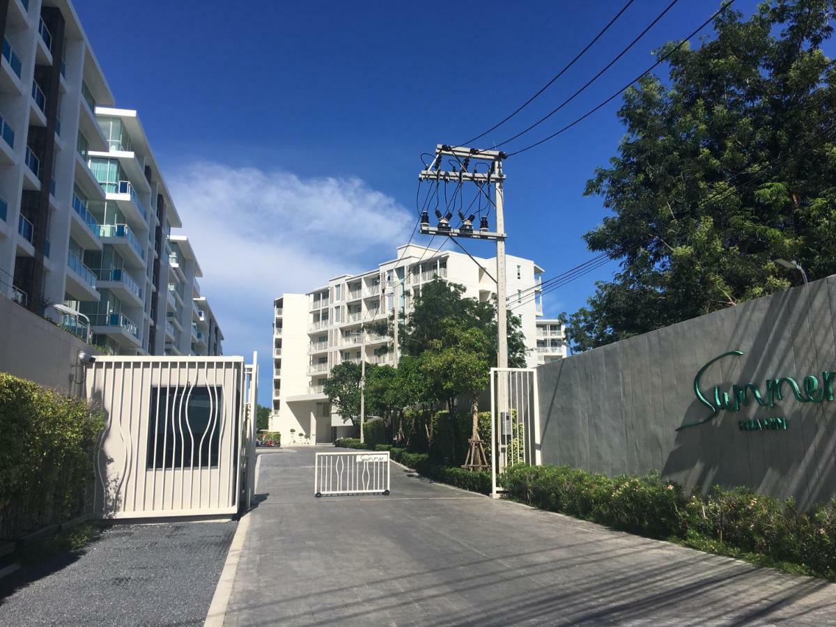 Summer Huahin Condo 506,Mountainview,Near Beach&Cicada, Beautiful Pool Exterior foto